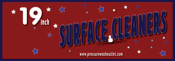 PRESSURE WASH 19" SURFACE CLEANERS